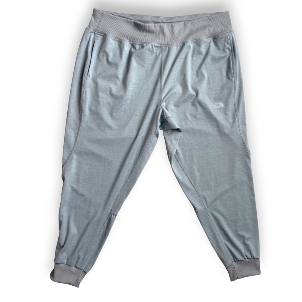 The North Face Womens 3X Jogger Pants Light Grey UPF 40+ Regular Fit - Picture 1 of 6